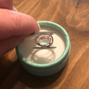 Beautiful Moon Stone Ring!